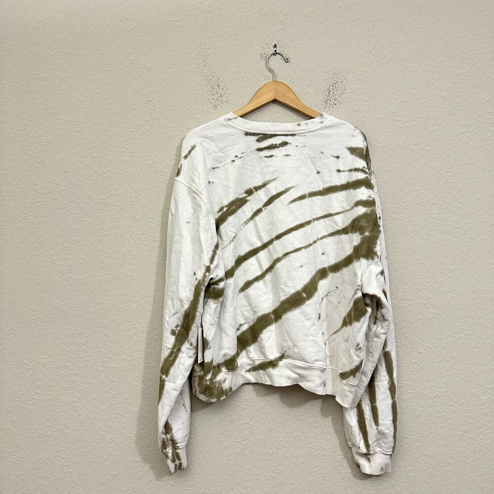 GOOD AMERICAN Boyfriend Sweatshirt Tie-Dye Pullover NWT - Picture 2 of 11